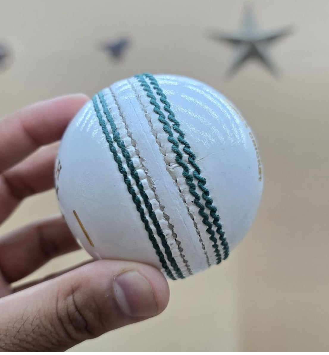 King’s Match Cricket Ball (White)